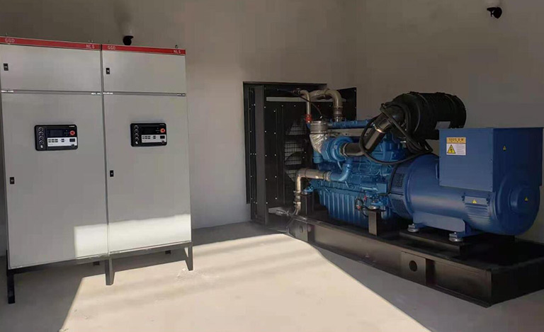 Emergency generator for breeding farms